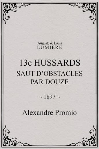 13e hussards : saut d’obstacles par douze