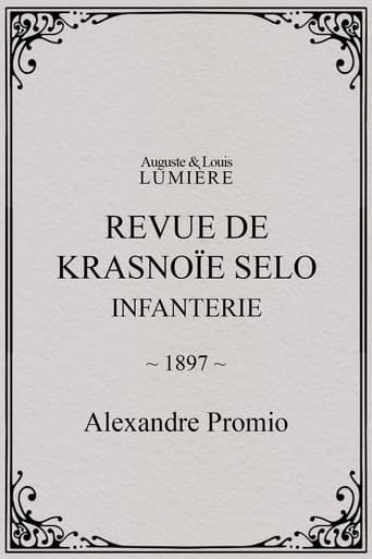 Revue de Krasnoïe Selo : infanterie