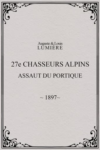27ème chasseurs alpins : assaut du portique