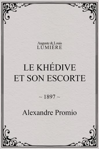 Le khédive et son escorte