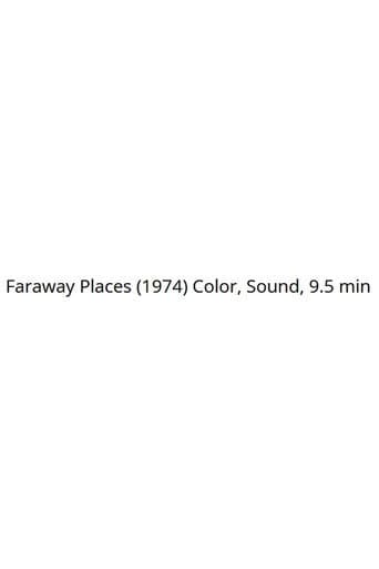 Faraway Places