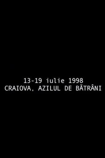 July 13 - July 19, 1998 Craiova, The Retirement Home