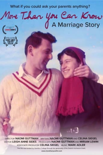 More Than You Can Know – A Marriage Story