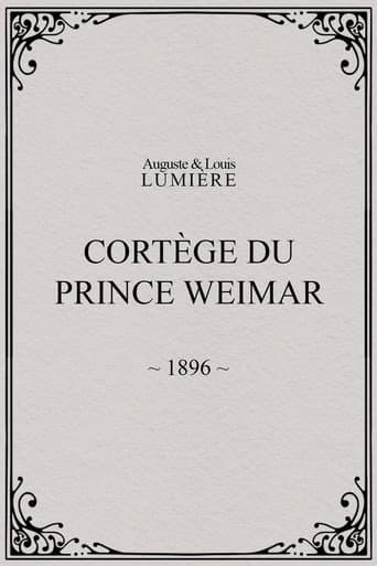 Cortège du prince Weimar