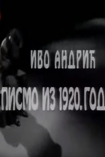 A Letter from 1920