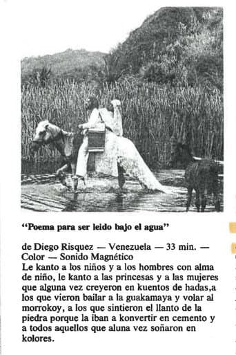 Poema para ser leído bajo el agua