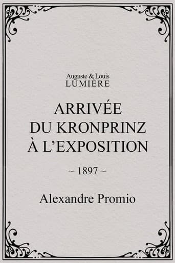 Arrivée du kronprinz à l’exposition