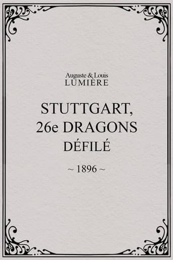 Stuttgart : 26ème dragons. Défilé