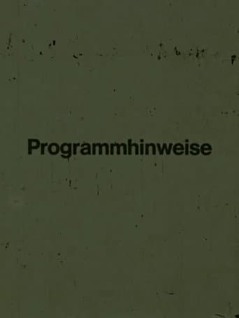 Programmhinweise
