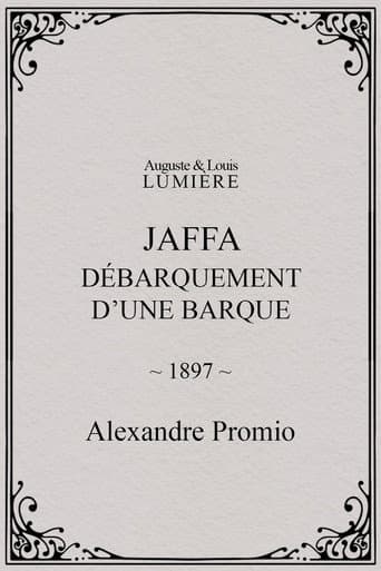 Jaffa : débarquement d’une barque