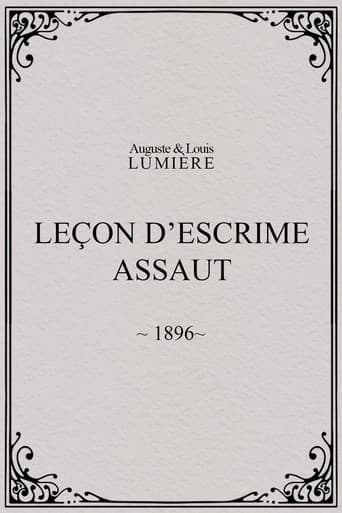 Leçon d’escrime : assaut