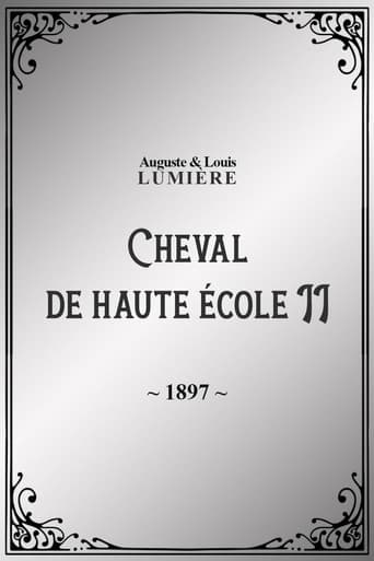 Cheval de haute école, II