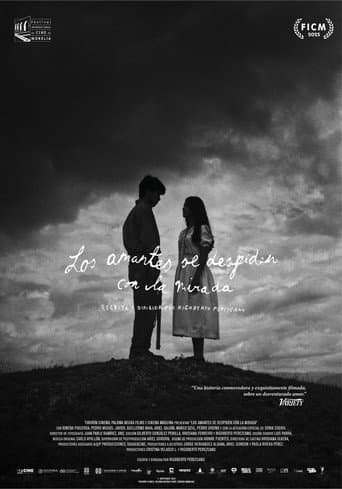 Lovers bid farewell with a glance