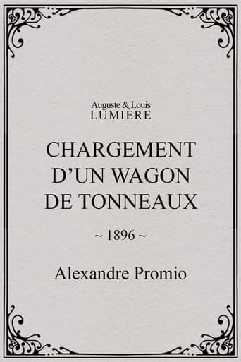 Chargement d’un wagon de tonneaux