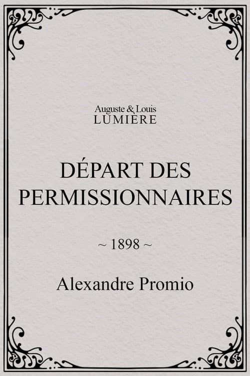 Départ des permissionnaires