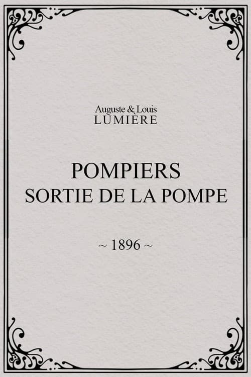 Pompiers : sortie de la pompe