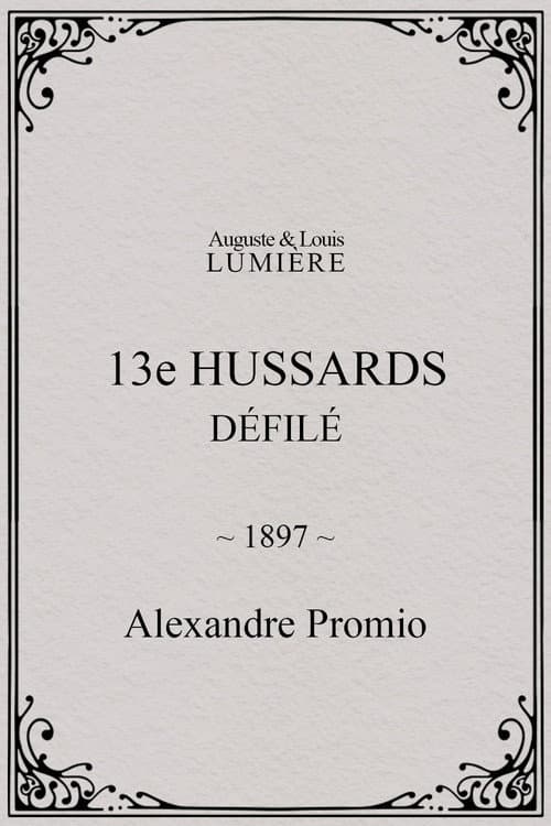 13e hussards : défilé