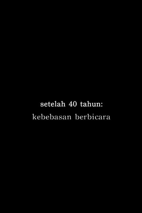 After 40 Years: Freedom of Speech