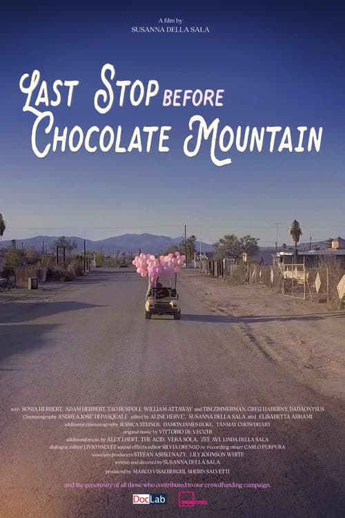 Last Stop Before Chocolate Mountain