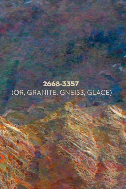 or, granite, gneiss, glace
