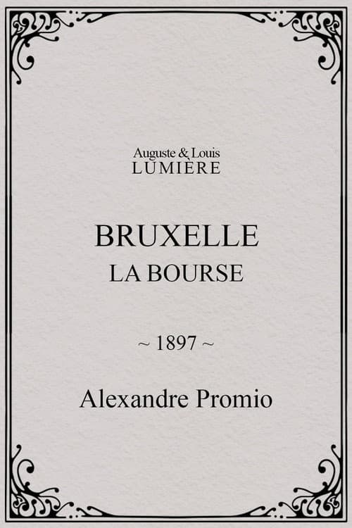 Bruxelles, la bourse
