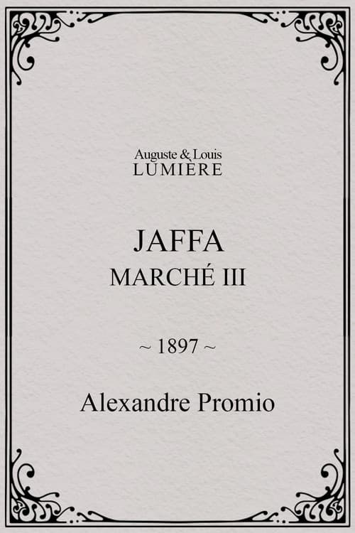 Jaffa : Marché, III