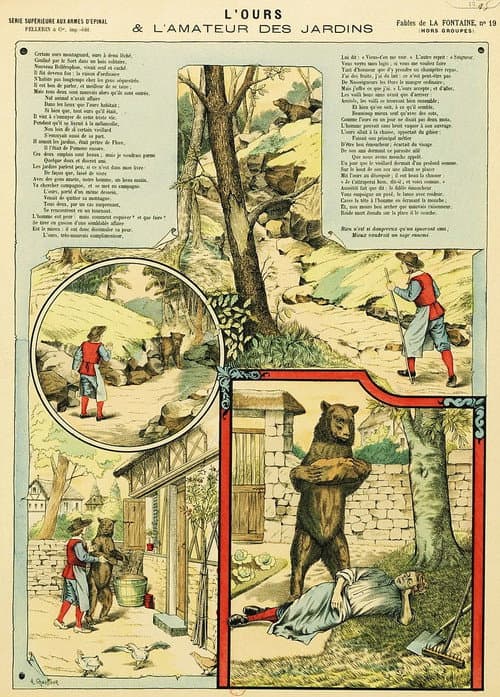 The Bear and the garden Lover