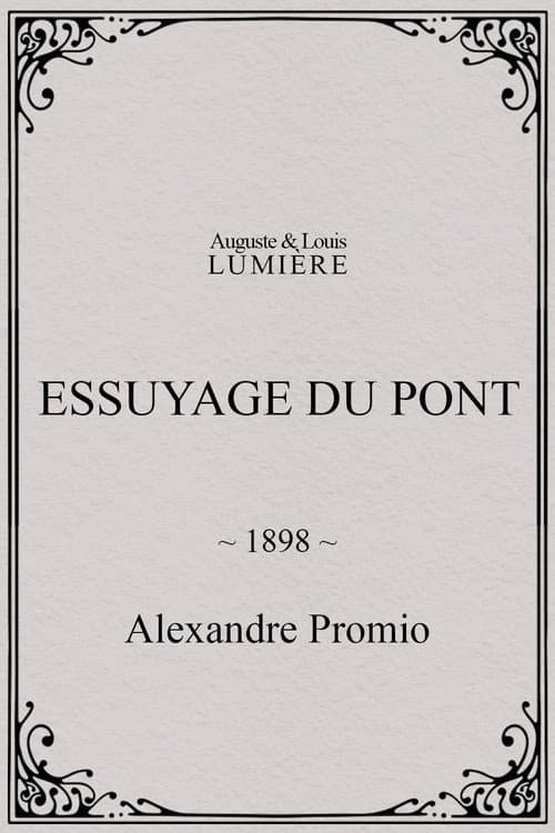 Essuyage du pont