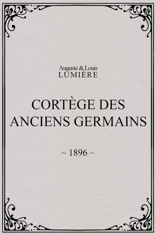 Cortège des anciens Germains