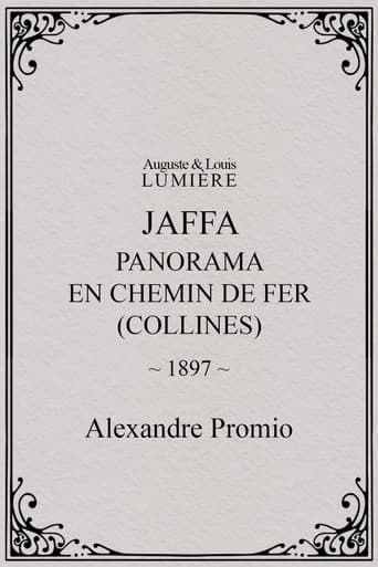 Jaffa : panorama en chemin de fer (collines)