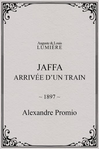 Jaffa : arrivée d’un train