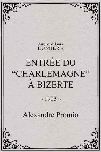 Entrée du “Charlemagne” à Bizerte