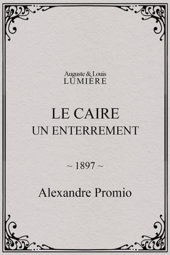 Le Caire, un enterrement